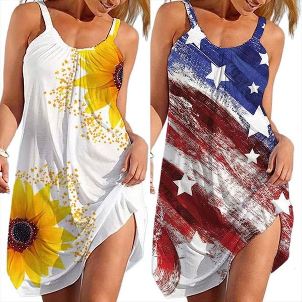 sales sunflower printing sling womens dress sleeveless u neck off shoulder mini beachwear for beach, Black;gray
sales sunflower printing sling womens dress sleeveless u neck off shoulder mini beachwear for beach, Black;gray