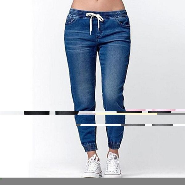 women's jeans women summer autumn skinny middle waist ladies lantern fashion casual drawstring, Blue
women's jeans women summer autumn skinny middle waist ladies lantern fashion casual drawstring, Blue