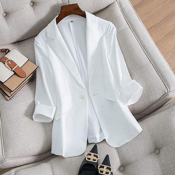 women's suits & blazers spring autumn women casual suit jacket 4xl plus size fashion linen blazer office coat r137, White;black
women's suits & blazers spring autumn women casual suit jacket 4xl plus size fashion linen blazer office coat r137, White;black
