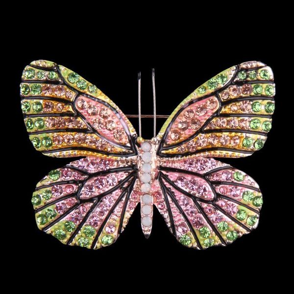 pins, brooches fashion vintage crystal butterfly brooch pin decorative garment accessories animal for men or women, Gray
pins, brooches fashion vintage crystal butterfly brooch pin decorative garment accessories animal for men or women, Gray