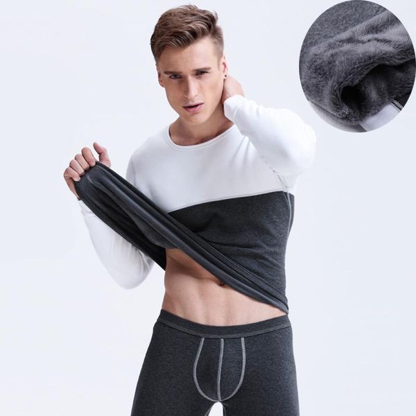 men's thermal underwear winter mens warm velvet set cotton long johns undershirt tees t shirt pants thick clothes man male, Black;white
men's thermal underwear winter mens warm velvet set cotton long johns undershirt tees t shirt pants thick clothes man male, Black;white