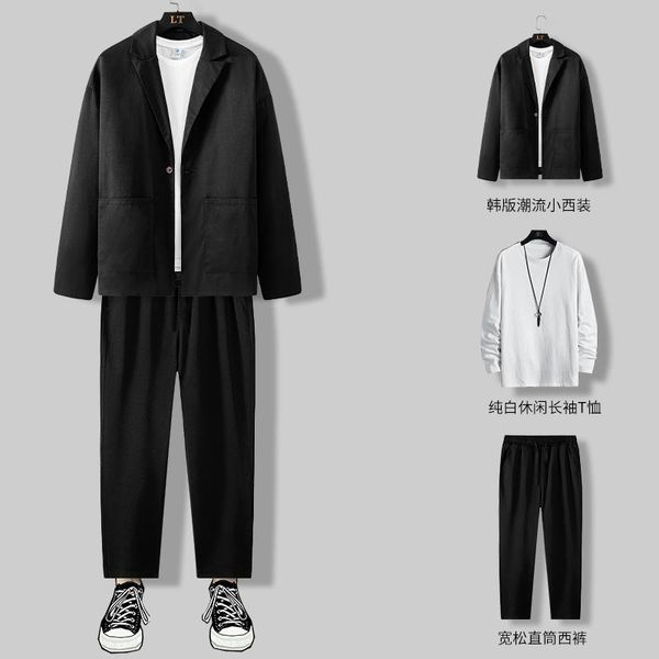 men's tracksuits korean style men sets casual loose cardigan long sleeve winter plus size chandals hombre clothing db60tz, Gray
men's tracksuits korean style men sets casual loose cardigan long sleeve winter plus size chandals hombre clothing db60tz, Gray