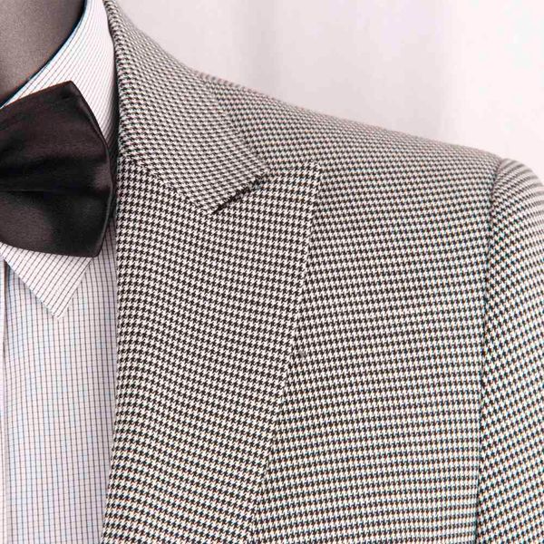 men's suits & blazers custom tailored suit for men houndstooth patterned casual ,dogstooth style dress pants, White;black
men's suits & blazers custom tailored suit for men houndstooth patterned casual ,dogstooth style dress pants, White;black