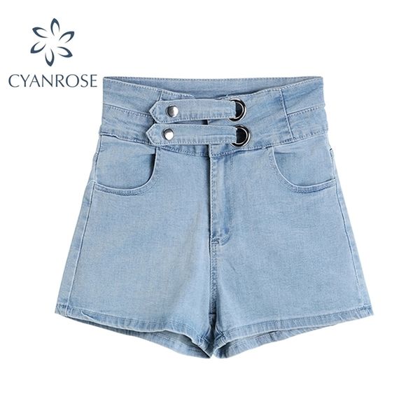 light blue women's short jeans skinny summer vintage casual streetwear korean fashion high waist denim shorts female 210515
light blue women's short jeans skinny summer vintage casual streetwear korean fashion high waist denim shorts female 210515