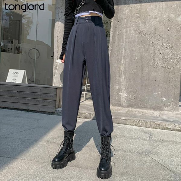 women's pants & capris women ol style loose suit pant 2021 spring autumn high waist harem female street wear mujer pantalon fashion dro, Black;white
women's pants & capris women ol style loose suit pant 2021 spring autumn high waist harem female street wear mujer pantalon fashion dro, Black;white