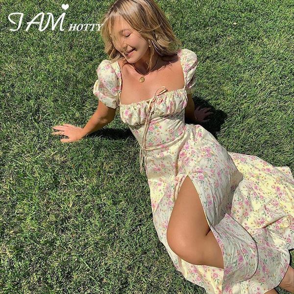 floral print french style long womens dresses short sleeve party prom bandgae split yellow pink sundress, Black;gray
floral print french style long womens dresses short sleeve party prom bandgae split yellow pink sundress, Black;gray