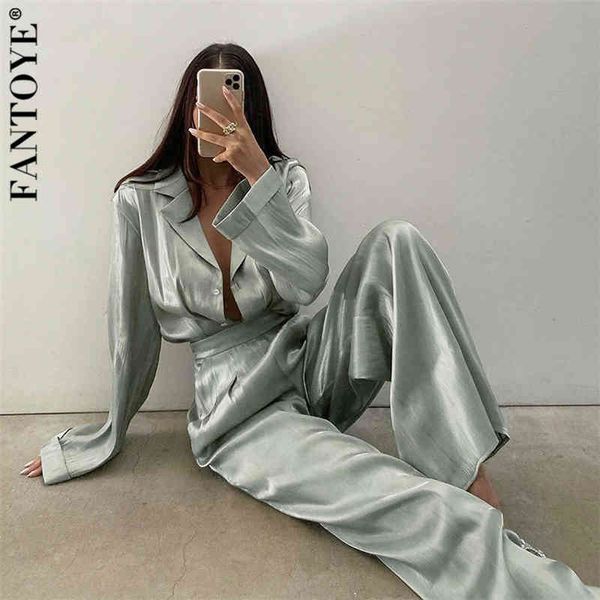 women's tracksuits vintage two piece sets pearl green shirt and high waist wide leg pants 2 set female elegant deep v neck jumpsuit ngt, Gray
women's tracksuits vintage two piece sets pearl green shirt and high waist wide leg pants 2 set female elegant deep v neck jumpsuit ngt, Gray