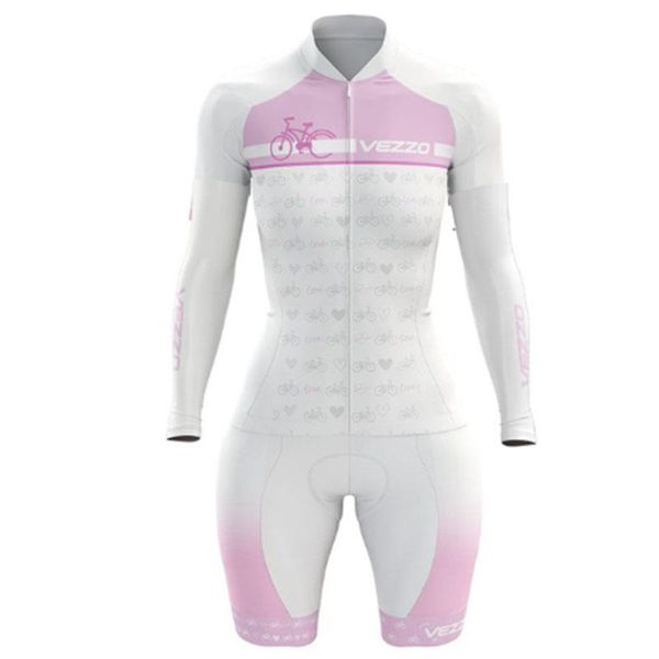 racing sets 2021 vezzo clothes cycling jersey women's professional long sleeved skinsuit conjunto feminino ciclismo triathlon jumpsuit, Black;blue
racing sets 2021 vezzo clothes cycling jersey women's professional long sleeved skinsuit conjunto feminino ciclismo triathlon jumpsuit, Black;blue