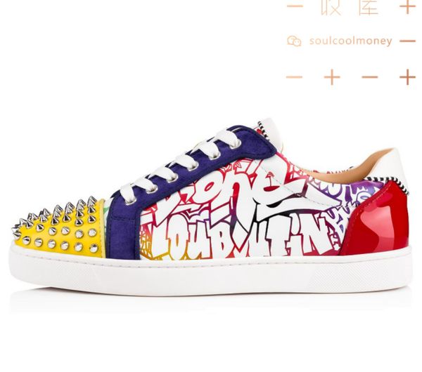 2021 red bottoms men women shoes studded spikes loafers designer sneakers suede leather flats mens trainers jogging walking shoe size 35-47, Black
2021 red bottoms men women shoes studded spikes loafers designer sneakers suede leather flats mens trainers jogging walking shoe size 35-47, Black