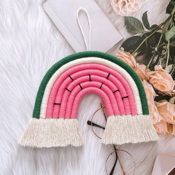 decorative objects & figurines nordic 7 layers woven rainbow tapestry home decor wall hanging toys nursery living room kids decoration 85db
decorative objects & figurines nordic 7 layers woven rainbow tapestry home decor wall hanging toys nursery living room kids decoration 85db