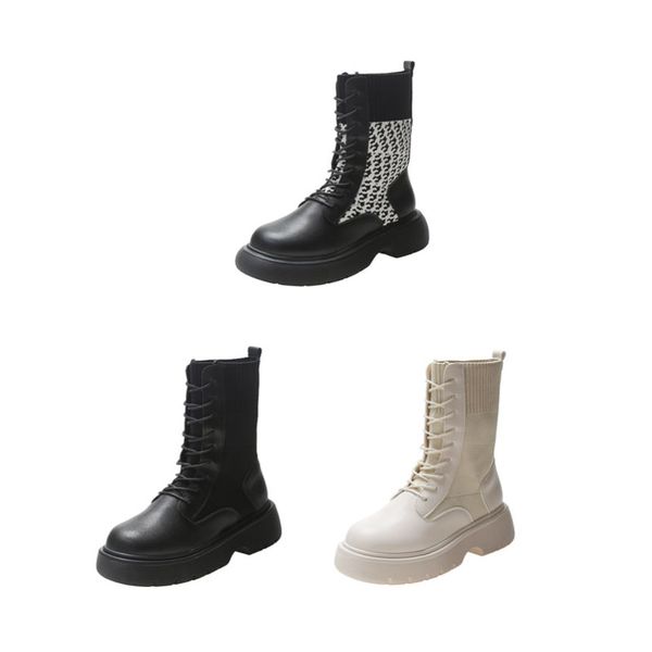 martin boots women's autumn and winter 2021 knitted white thick soled short boot / dlj80206, Black
martin boots women's autumn and winter 2021 knitted white thick soled short boot / dlj80206, Black