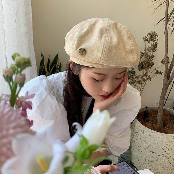 berets retro leather cloud hat autumn and winter oversized printmaker fashionable thin octagonal pu beret female trend, Blue;gray
berets retro leather cloud hat autumn and winter oversized printmaker fashionable thin octagonal pu beret female trend, Blue;gray