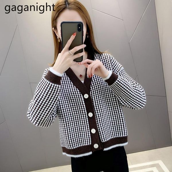women's knits & tees gaganight plaid women knitted cardigan long sleeves single breasted vintage office lady kardigan arrivals fashion, White
women's knits & tees gaganight plaid women knitted cardigan long sleeves single breasted vintage office lady kardigan arrivals fashion, White