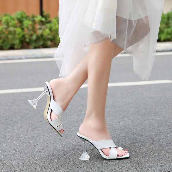 european fashion sandals woman crystal heel high shoes large size 42 43 clip-on women's open toe wine glass, Black
european fashion sandals woman crystal heel high shoes large size 42 43 clip-on women's open toe wine glass, Black