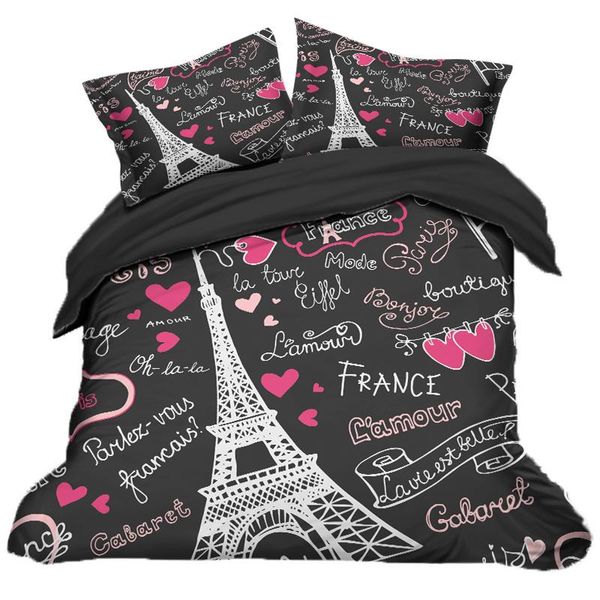 bedding sets romantic paris the eiffel tower printed set size comforter bed king duvet cover 200x200 220x240
bedding sets romantic paris the eiffel tower printed set size comforter bed king duvet cover 200x200 220x240
