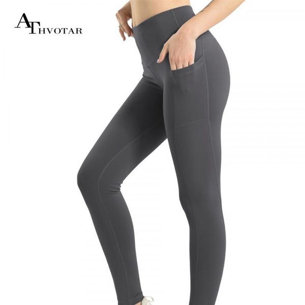 yoga outfit athvotar gym high waist leggings women sport fitness workout running pants pocketed legging
yoga outfit athvotar gym high waist leggings women sport fitness workout running pants pocketed legging