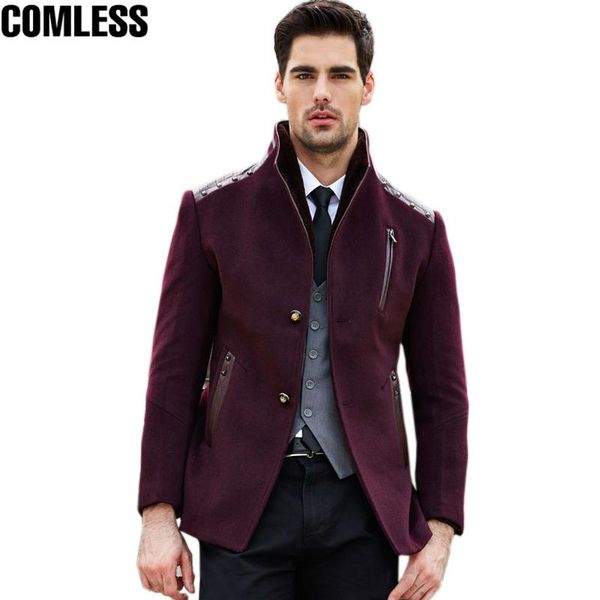 men's wool & blends 2021 winter men full trench coat long windbreaker slim fit overcoat high-quality coats fashion jackets xxxl, Black
men's wool & blends 2021 winter men full trench coat long windbreaker slim fit overcoat high-quality coats fashion jackets xxxl, Black