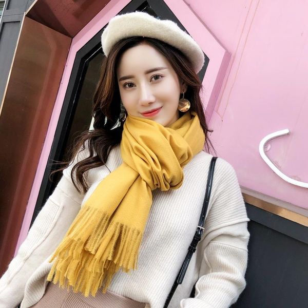 scarves autumn winter 2021 cashmere scarf women's annual meeting pure color imitation east gate bib shawl, Blue;gray
scarves autumn winter 2021 cashmere scarf women's annual meeting pure color imitation east gate bib shawl, Blue;gray