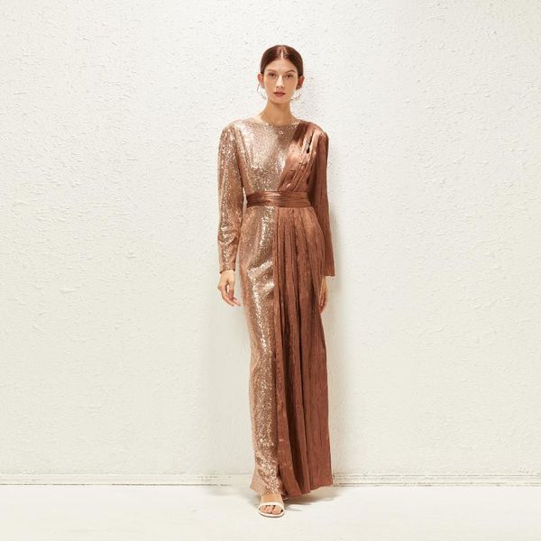 party dresses 2021 fashion spring elegant embroidered sequins patchwork satin dubai gown, White;black
party dresses 2021 fashion spring elegant embroidered sequins patchwork satin dubai gown, White;black