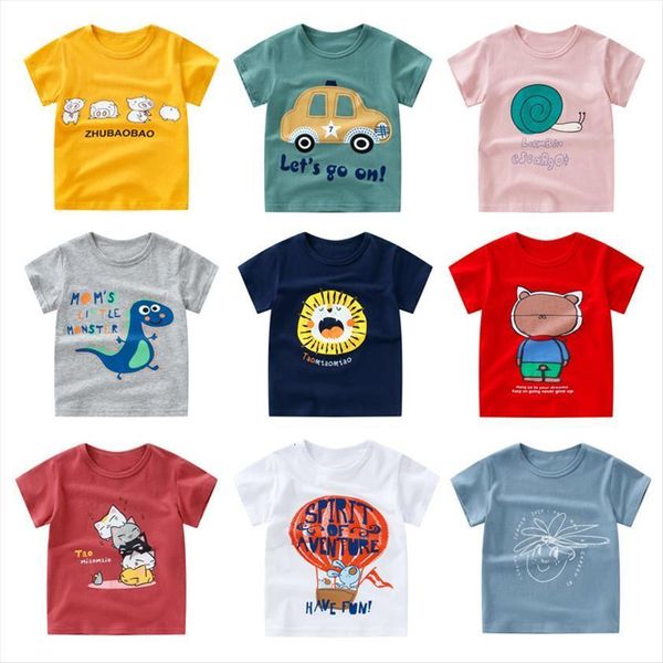 2 9years summer childrens short sleeved cartoons t shirt toddler girls baby comfortable tees big kids boy, Blue
2 9years summer childrens short sleeved cartoons t shirt toddler girls baby comfortable tees big kids boy, Blue