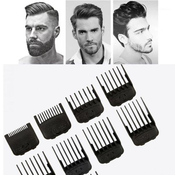 10pcs/set electric clippers wear-resistant safe abs professional hair clipper guide for home barber-haircut cutter brushes1, Silver
10pcs/set electric clippers wear-resistant safe abs professional hair clipper guide for home barber-haircut cutter brushes1, Silver