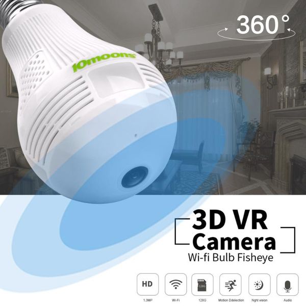 cameras 10moons home security ip camera wifi bulb lamp wireless 960p night vision cctv 360 degree
cameras 10moons home security ip camera wifi bulb lamp wireless 960p night vision cctv 360 degree