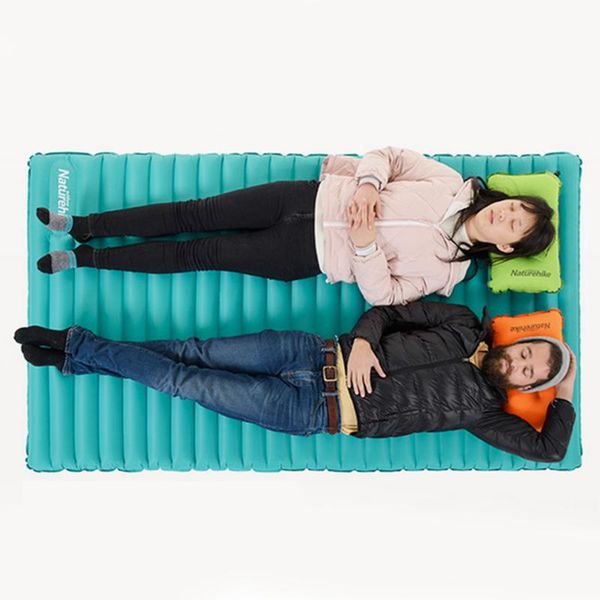 double inflatable sleeping pad outdoor camping small packed size lightweight moldable inflate and deflate easy storage pads
double inflatable sleeping pad outdoor camping small packed size lightweight moldable inflate and deflate easy storage pads
