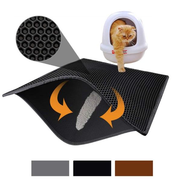cat beds & furniture pet litter mat double layer eva non-slip foldable pad sand toilet leather waterproof clean cats accessories
cat beds & furniture pet litter mat double layer eva non-slip foldable pad sand toilet leather waterproof clean cats accessories