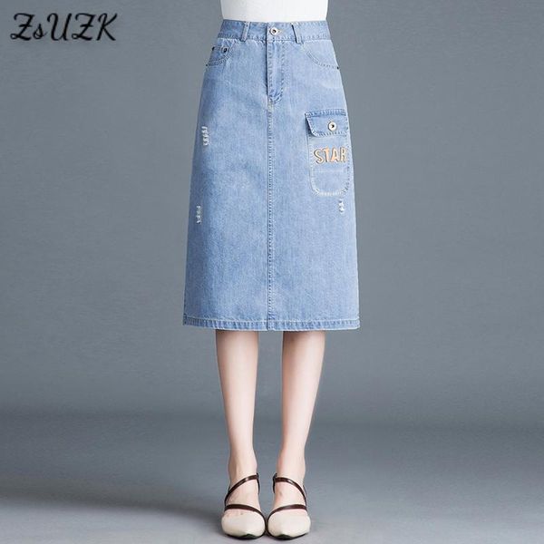 skirts women retro denim spring summer girls high waist pockets straight jeans skirt plus size for woman blue, Black
skirts women retro denim spring summer girls high waist pockets straight jeans skirt plus size for woman blue, Black