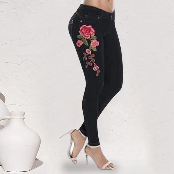women's jeans 2021 fashion women lady denim skinny pants high waist stretch slim pencil embroidery casual, Blue
women's jeans 2021 fashion women lady denim skinny pants high waist stretch slim pencil embroidery casual, Blue
