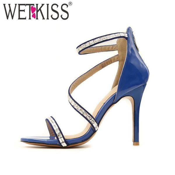 super high heels women gladiator sandals open toe zipper crystal footwear summer party ladies ankle strap shoes, Black
super high heels women gladiator sandals open toe zipper crystal footwear summer party ladies ankle strap shoes, Black