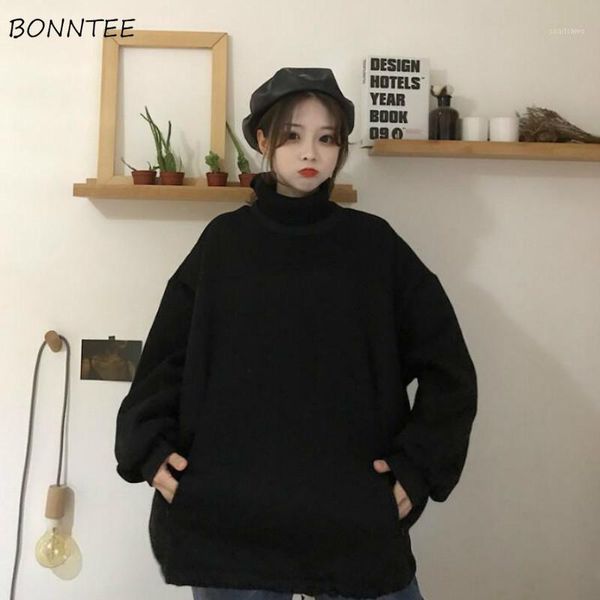 women's hoodies & sweatshirts women large female thick trendy student korean style loose turtleneck long sleeve ulzzang womens sweatshi, Black
women's hoodies & sweatshirts women large female thick trendy student korean style loose turtleneck long sleeve ulzzang womens sweatshi, Black