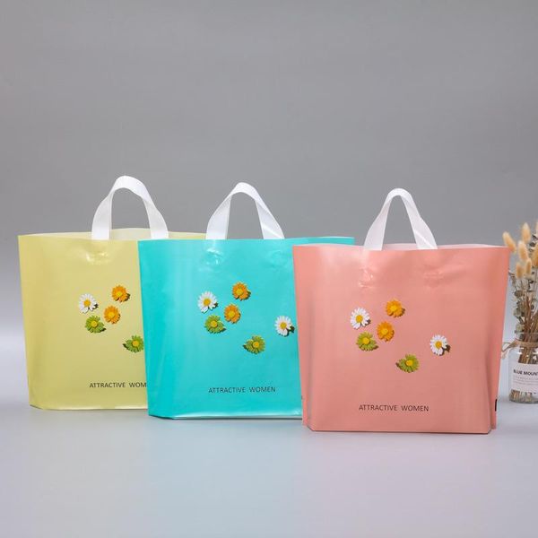 gift wrap 50pc/pack plastic bag with handle cute fresh small flower pattern large shopping cloth party packaging bags
gift wrap 50pc/pack plastic bag with handle cute fresh small flower pattern large shopping cloth party packaging bags