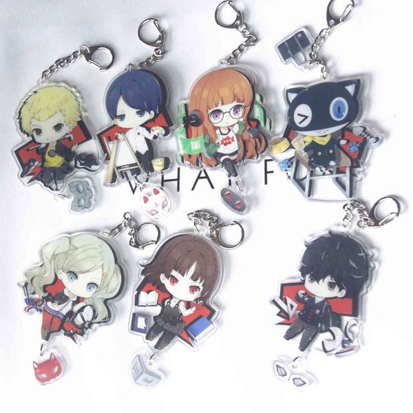 game persona 5 anime p5 akira kurusu anne takamaki two sided big size acrylic keyring keychain key chain, Silver
game persona 5 anime p5 akira kurusu anne takamaki two sided big size acrylic keyring keychain key chain, Silver