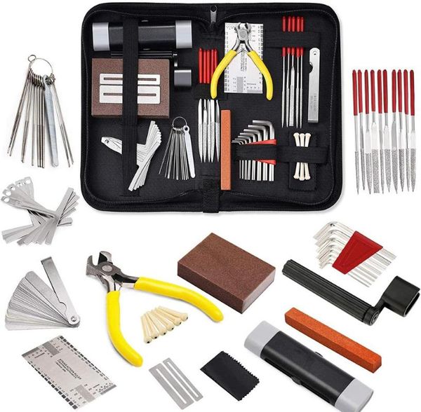 care products 45pcs guitar repairing maintenance tool kit,guitar setup kit repair tools with carry bag large set of
care products 45pcs guitar repairing maintenance tool kit,guitar setup kit repair tools with carry bag large set of