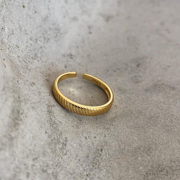 cluster rings celi french style korean jewelry 925 sterling silver twill ring fashion minimalist niche 18k gold plating does not fade, Golden;silver
cluster rings celi french style korean jewelry 925 sterling silver twill ring fashion minimalist niche 18k gold plating does not fade, Golden;silver