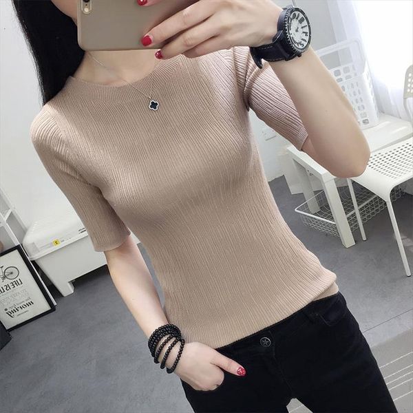 womens ice silk knitted sweaters sweater, bottom wear, loose korean version of students sleeveless middle sleeve, White;black
womens ice silk knitted sweaters sweater, bottom wear, loose korean version of students sleeveless middle sleeve, White;black