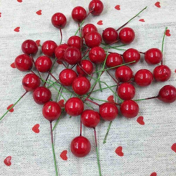 decorative flowers & wreaths 50/100pcs artificial stamens red berries cherry fake smooth foam fruit for wedding christmas decoration
decorative flowers & wreaths 50/100pcs artificial stamens red berries cherry fake smooth foam fruit for wedding christmas decoration