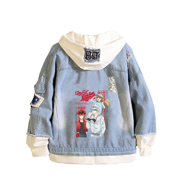 women's jackets cells at work cartonn denim women jeans hoodies plus size anime sweatshirt harajuku streetwear, Black;brown
women's jackets cells at work cartonn denim women jeans hoodies plus size anime sweatshirt harajuku streetwear, Black;brown