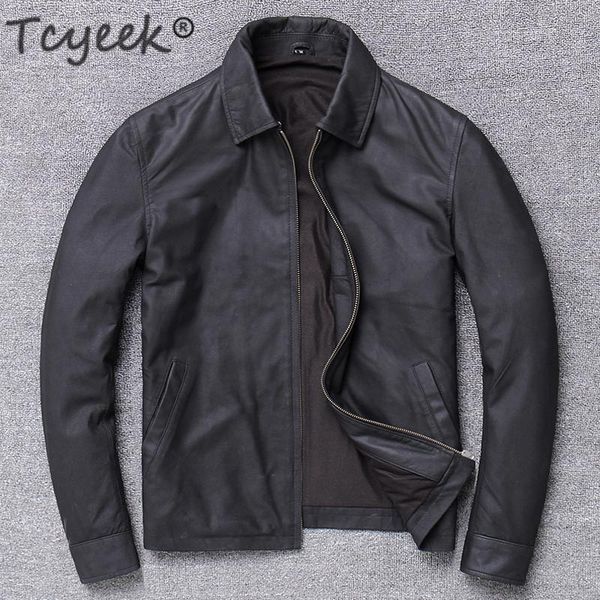 men's leather & faux men's streetwear 100% natural genuine jacket men autumn spring clothes 2022 moto biker real sheepskin coat ja, Black
men's leather & faux men's streetwear 100% natural genuine jacket men autumn spring clothes 2022 moto biker real sheepskin coat ja, Black