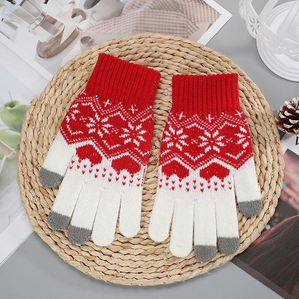 five fingers gloves fashion snowflake knitted thick mobile phone touch screen winter warm christmas men women, Blue;gray
five fingers gloves fashion snowflake knitted thick mobile phone touch screen winter warm christmas men women, Blue;gray