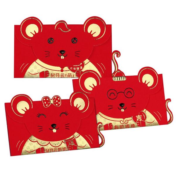 gift wrap 6 pcs chinese year red pocket envelopes luck money pockets for wedding party bags
gift wrap 6 pcs chinese year red pocket envelopes luck money pockets for wedding party bags