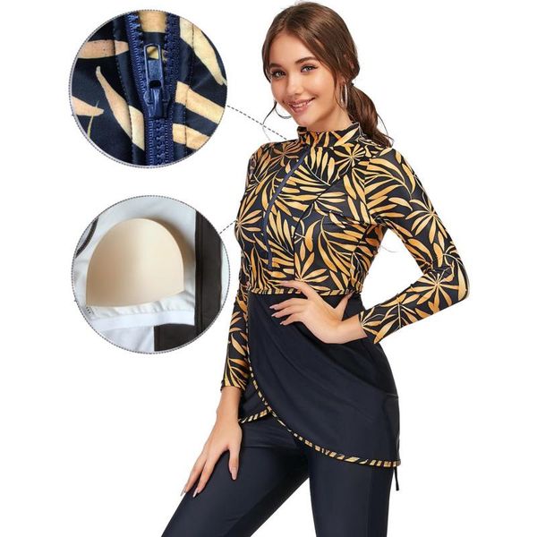 pcs muslim swimwear women modest patchwork hijab long sleeves sport swimsuit islamic burkinis wear bathing suit swim
pcs muslim swimwear women modest patchwork hijab long sleeves sport swimsuit islamic burkinis wear bathing suit swim