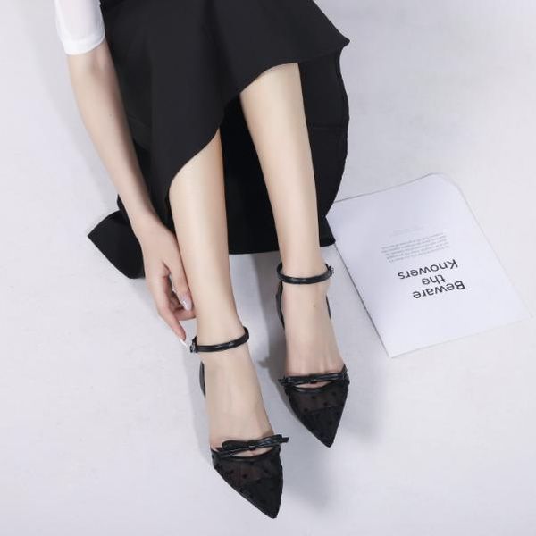 sandals brand net yarn fashion women 2021 spring and summer pointed bow high heel party dress women's shoes, Black
sandals brand net yarn fashion women 2021 spring and summer pointed bow high heel party dress women's shoes, Black