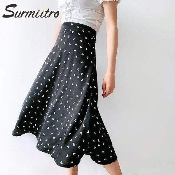 skirts surmiitro 2021 fashion satin summer skirt women korean style heart print mid-length high waist midi female black
skirts surmiitro 2021 fashion satin summer skirt women korean style heart print mid-length high waist midi female black