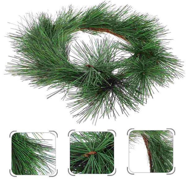decorative flowers & wreaths christmas pine needle garland home decor diy accessories
decorative flowers & wreaths christmas pine needle garland home decor diy accessories
