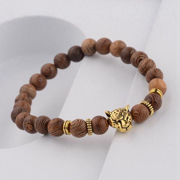 beaded, strands charm beaded bracelet leopard head natural wood for men lava bead bracelets stone bracelets&bangles drop, Black
beaded, strands charm beaded bracelet leopard head natural wood for men lava bead bracelets stone bracelets&bangles drop, Black