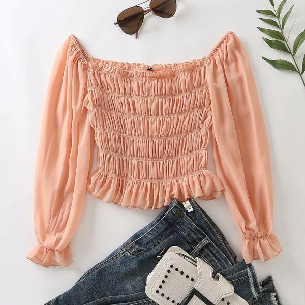 women's t-shirt vintage one word collar long sleeves strapless women fashion high waist navel slimming sweet hedging chic female, White
women's t-shirt vintage one word collar long sleeves strapless women fashion high waist navel slimming sweet hedging chic female, White