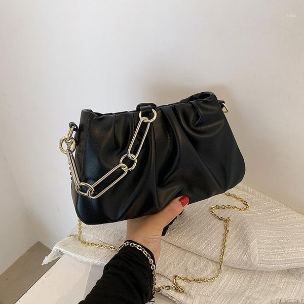 evening bags luxury metal chain straps women shoulder quality pu leather pleated crossbody bag charming solid color female handbag1
evening bags luxury metal chain straps women shoulder quality pu leather pleated crossbody bag charming solid color female handbag1
