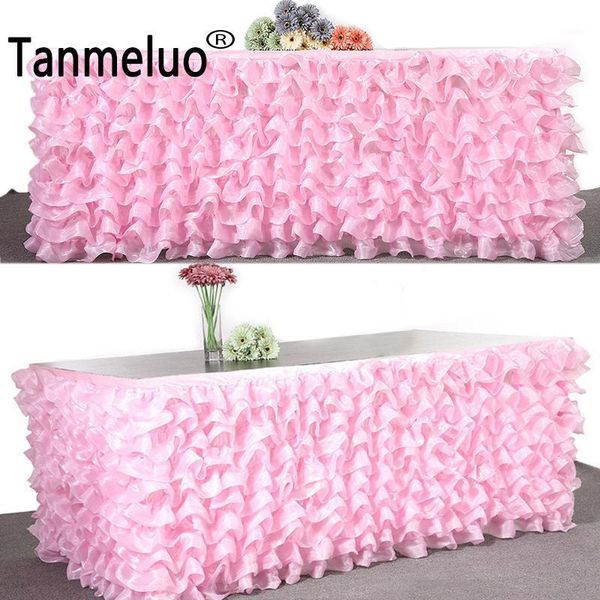 75*275cm koreantulle tutu table skirt pink tablecloth multi layer organza fabric wedding birthday baby shower party decoration
75*275cm koreantulle tutu table skirt pink tablecloth multi layer organza fabric wedding birthday baby shower party decoration